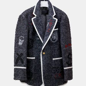 R13 Oversized Punk Rowing Blazer